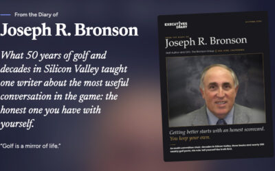 Joseph R. Bronson Moves Up a Set of Tees